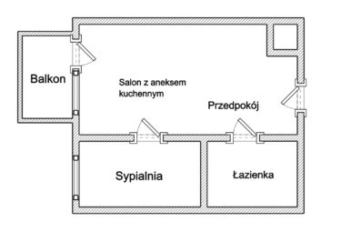 Funkcjonalne mieszkanie gotowe do wprowadzenia