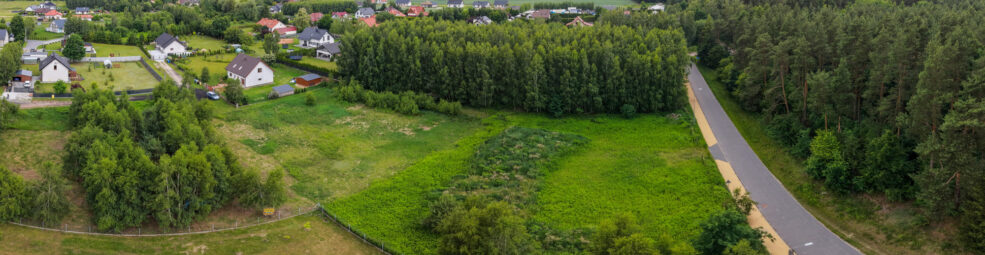 Działka budowlana w Rakowcu blisko lasu