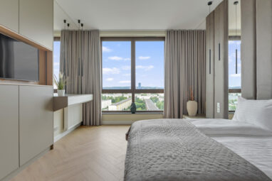 Elegancki, nowy apartament z widokiem na morze