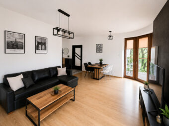 Wyjątkowy, komfortowy apartament z dużym balkonem