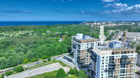 Elegancki, nowy apartament z widokiem na morze