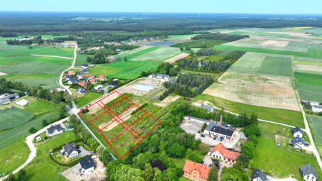 Działki z WZ,  300 m od jeziora Lubichowskiego