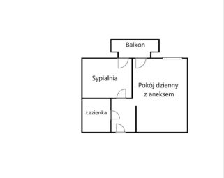 2 pokoje | Balkon | Miejsce parkingowe | 2 piętro