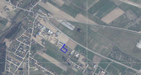 Działka produkcyjno-usługowa z szybką budową hali
