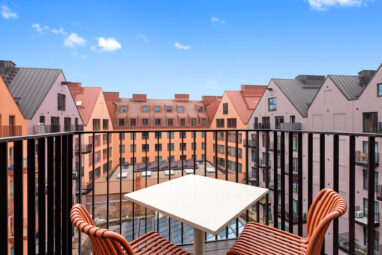 Granaria|71 m² po podłodze|Balkon|Styl japandi